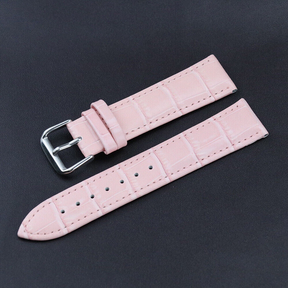 Dây Đeo Bằng Da Thật 10 / 12 / 14 / 16 / 18 / 20 / 24mm Cho Đồng Hồ Thông Minh Xiaomi Color 2 Mi S1 / Pro S2 42 46mm