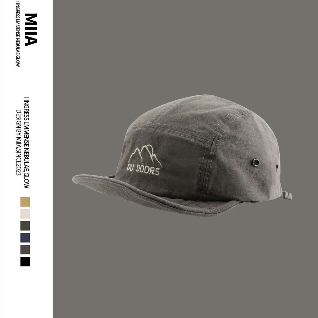 Mũ Lưỡi Trai Vành Ngắn Chất Liệu Mềm Mại Thời Trang Xuân Hè Cá Tính Dành Cho Nam Nữ