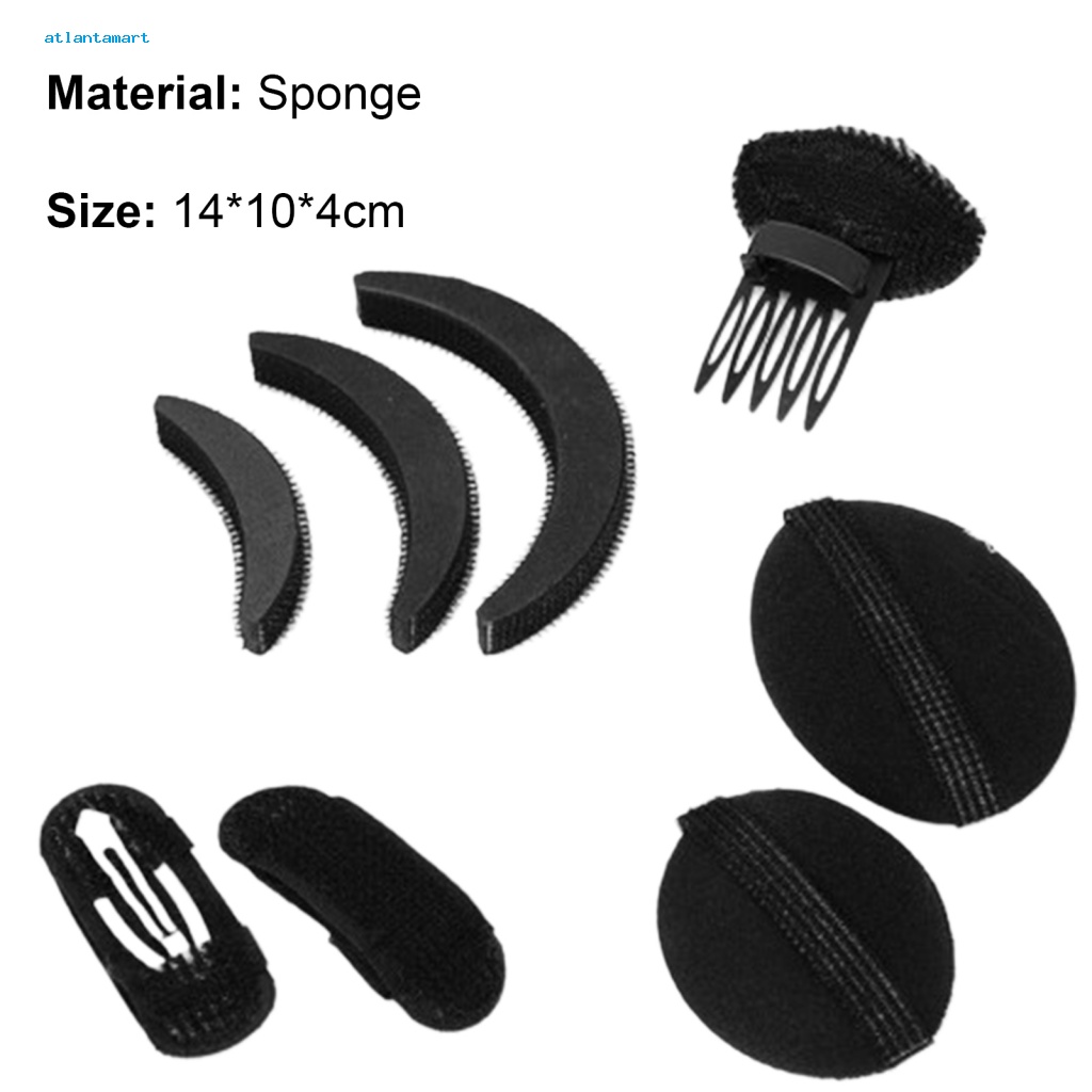 Túi Đựng Đồ Dùng Cao Cấp Tiện Dụng| Set 8 Mút Tạo Kiểu Tóc Bồng Bềnh Tái Sử Dụng Tiện Lợi Dành Cho Nữ