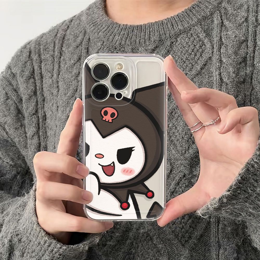 ✅Ốp Điện Thoại Mềm Chống Sốc 6In Style 1178 Apple plus 14pro max 13iPhone12 Kuromi VB2T