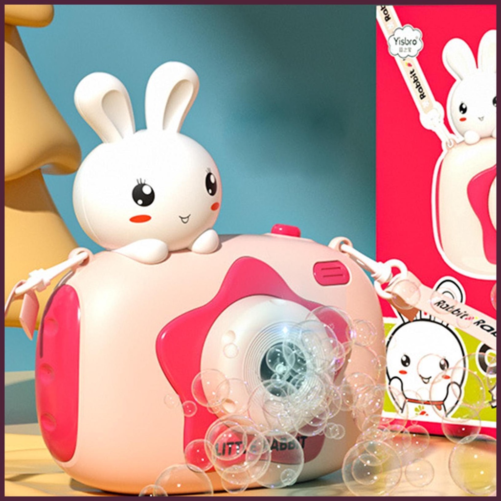 Máy Thổi Bong Bóng Xà Phòng Tự Động Hình Động Vật Hoạt Hình Dễ Thương Cho Bé