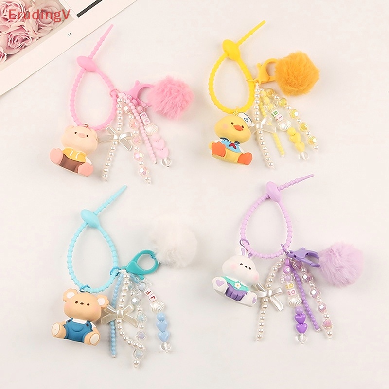 [ErudingV] Móc Khóa Trang Trí Ba Lô / Túi Xách Hình Động Vật / Thỏ / Gấu Hoạt Hình Dễ Thương