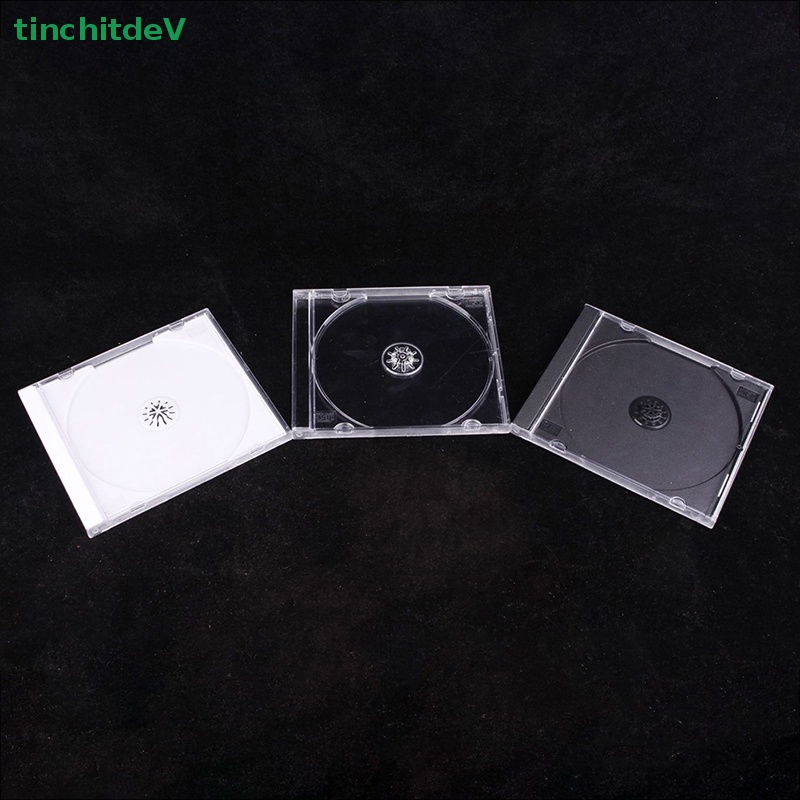 Hộp Đựng Đĩa CD Bằng Nhựa PP Đáy Trong Suốt Dung Tích 1-2