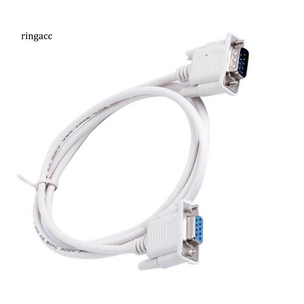 Dây Cáp Nối Dài 1.5M Male Sang Female DB9 9-Pin RS232 Cho PC Laptop