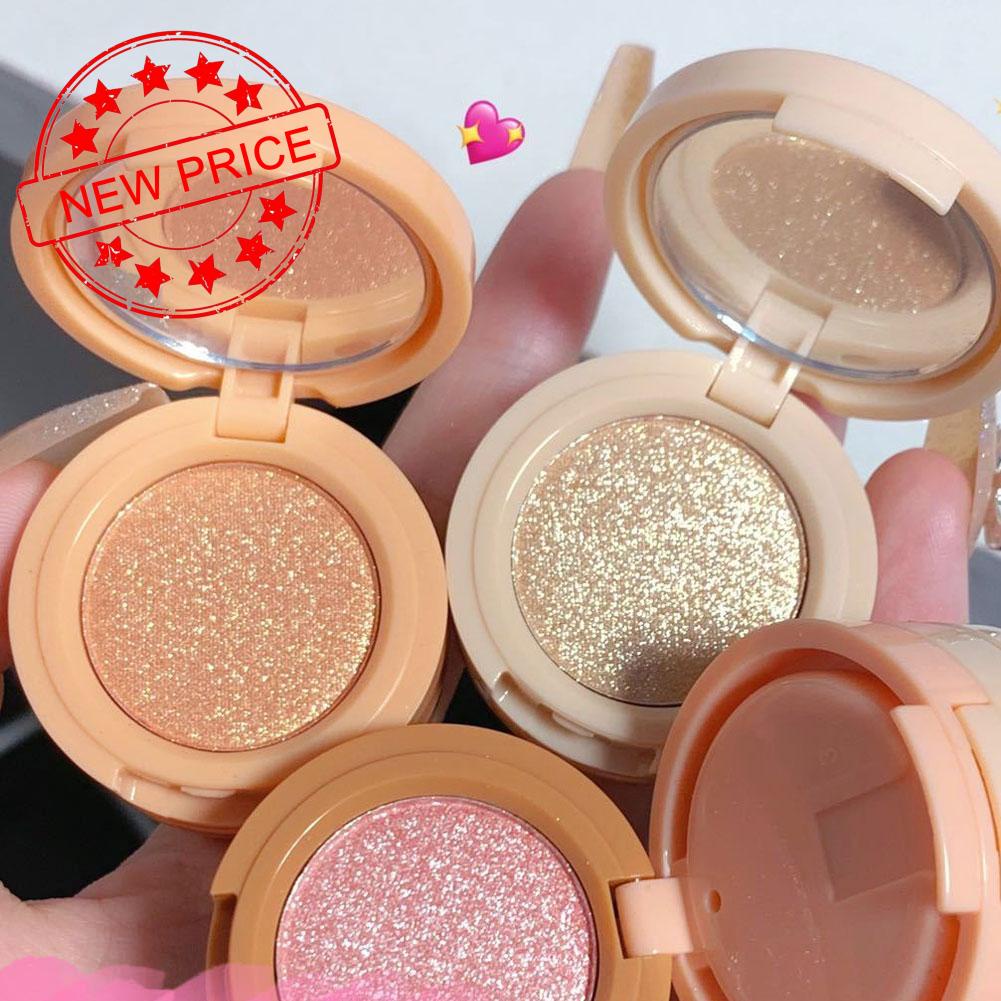 Bảng Phấn Bắt Sáng 3 Trong 1 Tông Lì / Lấp Lánh Trang Điểm Cho Nữ E1H3