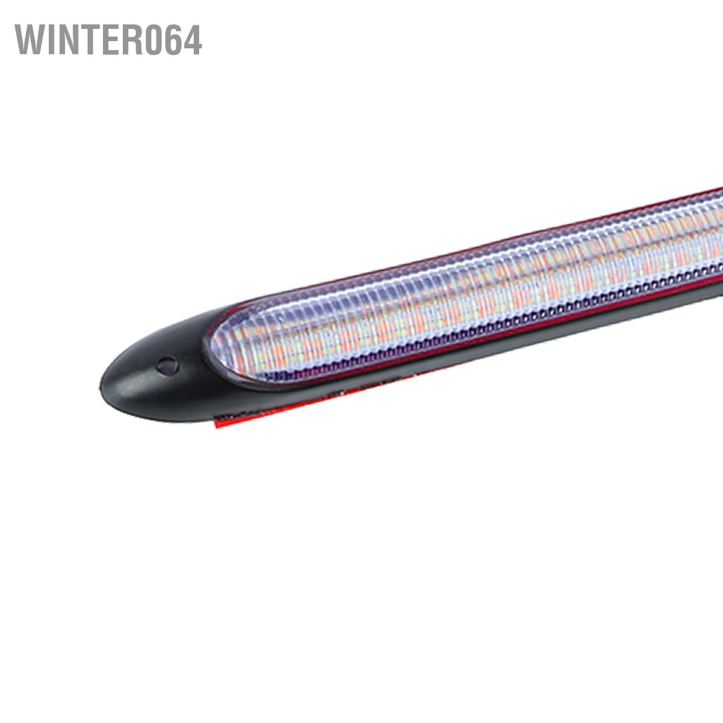 Winter064 2 Chiếc Đèn Pha Dải Chạy Ban Ngày LED Tín Hiệu Hai Màu Trắng Và Vàng