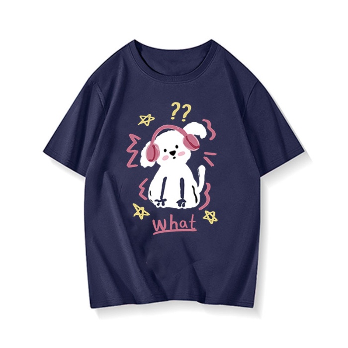 NRVP Áo Thun 100% Cotton Tay Ngắn Phong Cách Hàn Quốc Mới