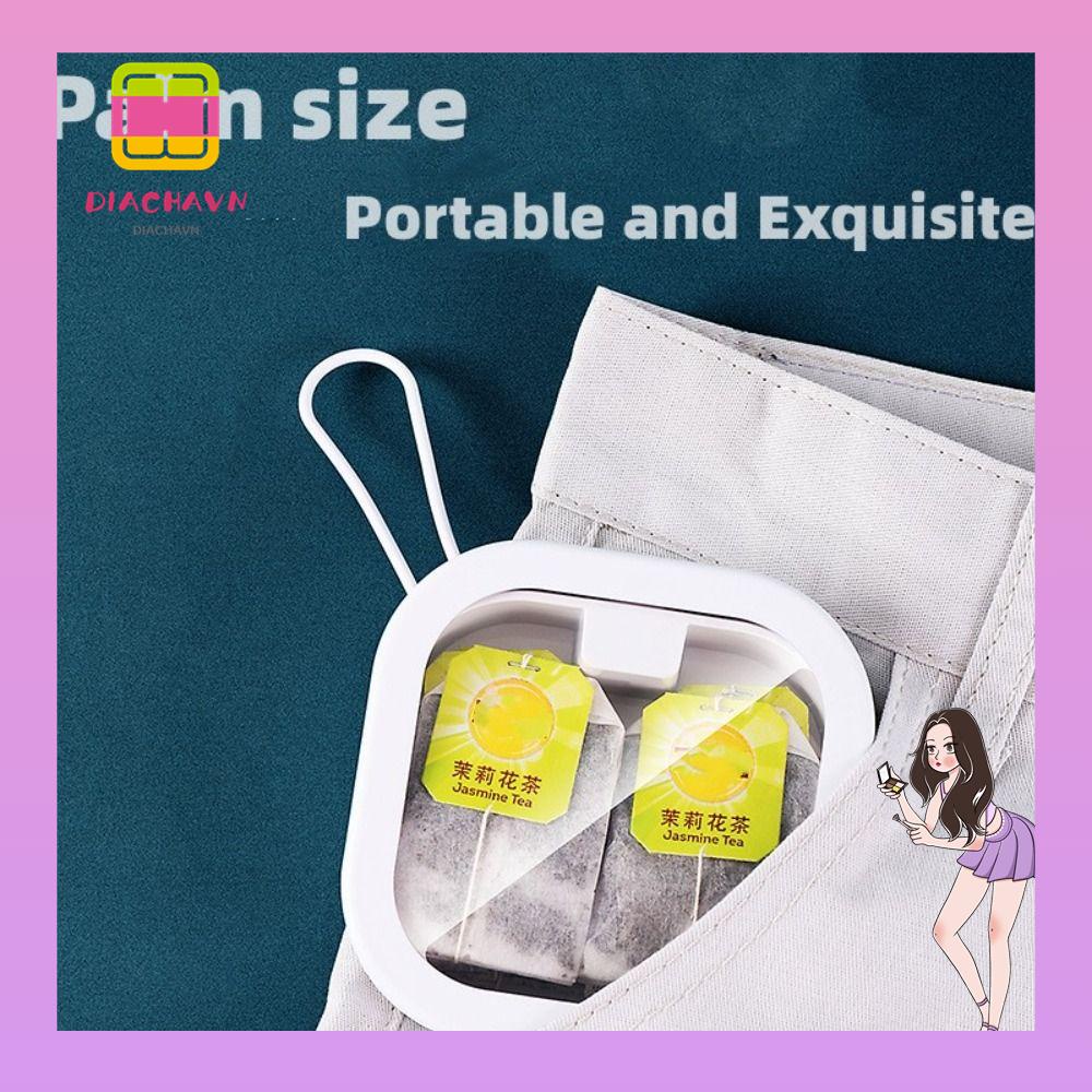 Hộp Đựng Trang Sức Mini Hình Vuông Nhiều Ngăn Sáng Tạo