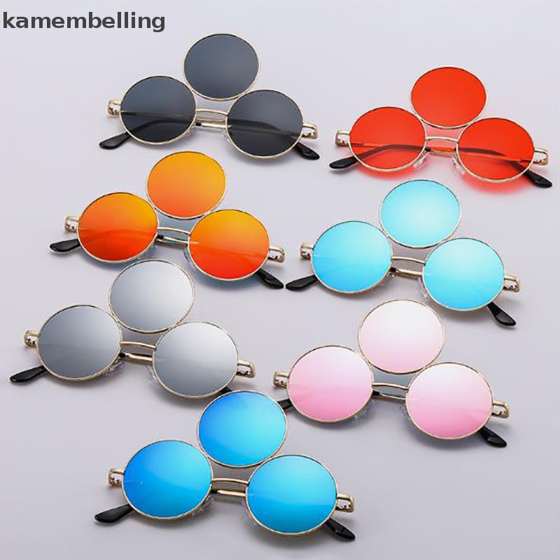 Kamembelling Kính Mát Gọng Tròn Thời Trang Dành Cho Cả Nam Và Nữ