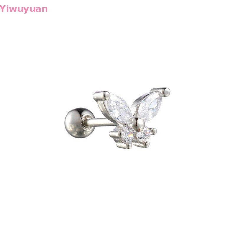 1 Khuyên Tai Xoắn Ốc Hình Bướm Cho Nữ