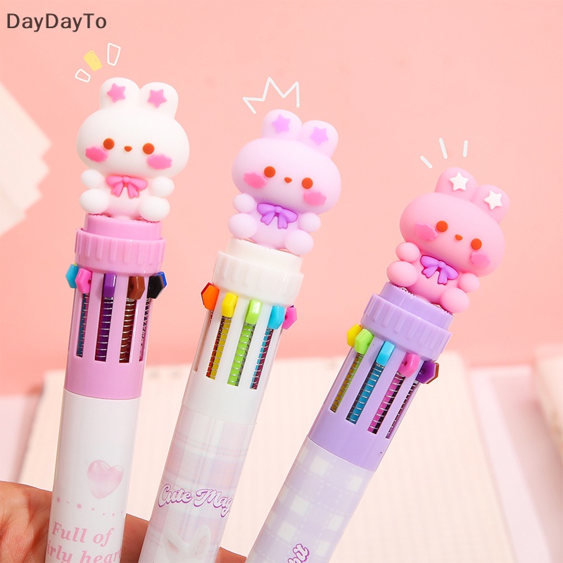 Bút Mực Gel Ngòi 0.5mm Hình Thỏ Hoạt Hình Dễ Thương