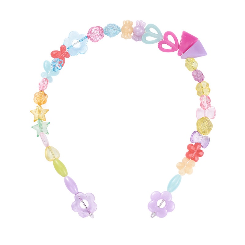 Hạt Nhựa Acrylic Xếp Hình Trang Trí Quần Áo Cho Bé