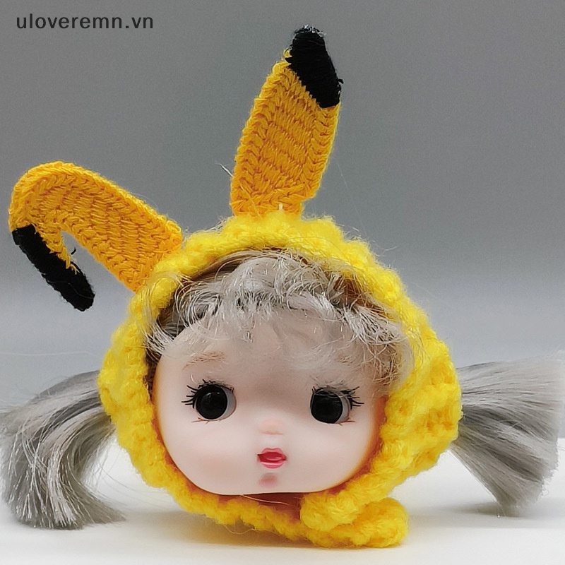 1 Nón Len Mini Kiểu Dáng Động Vật Dễ Thương, Tỉ Lệ 1: 12