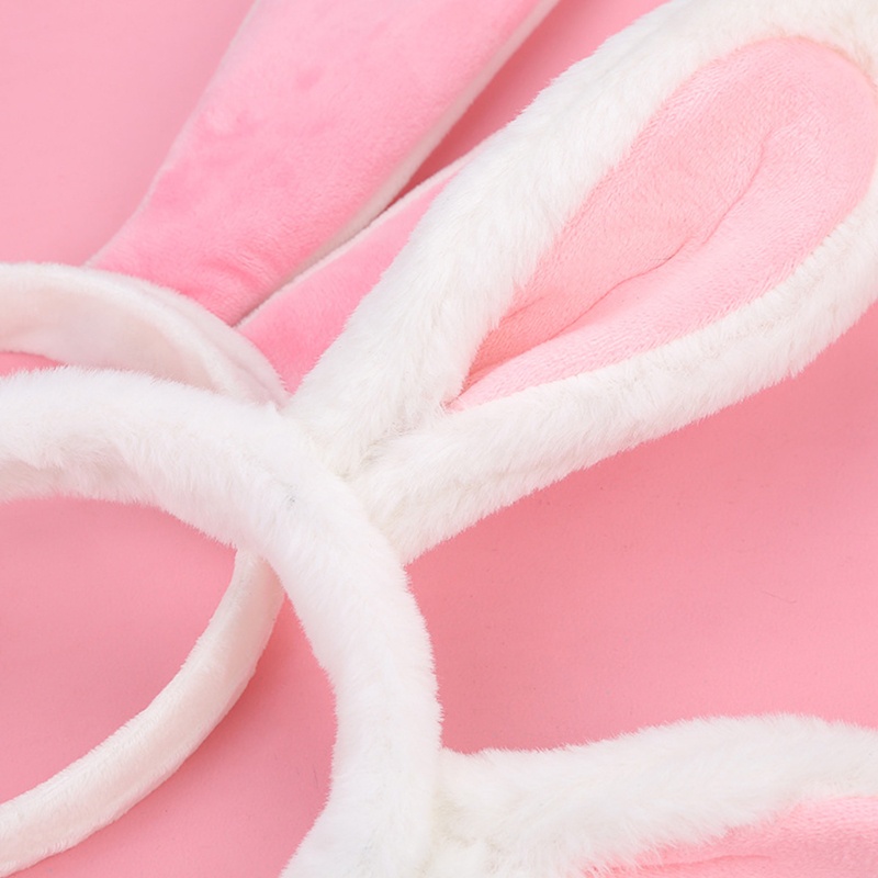 Băng Đô Tai Thỏ Phối Lông Dễ Thương