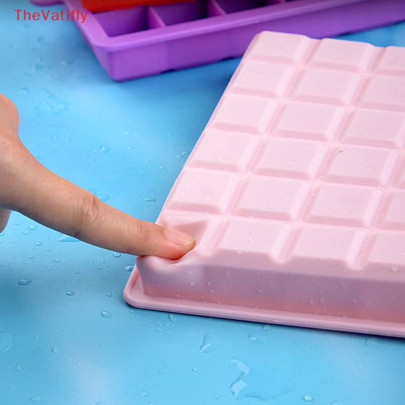 Khuôn Làm Đá Bằng Silicone 15 / 24 Ô Tiện Dụng