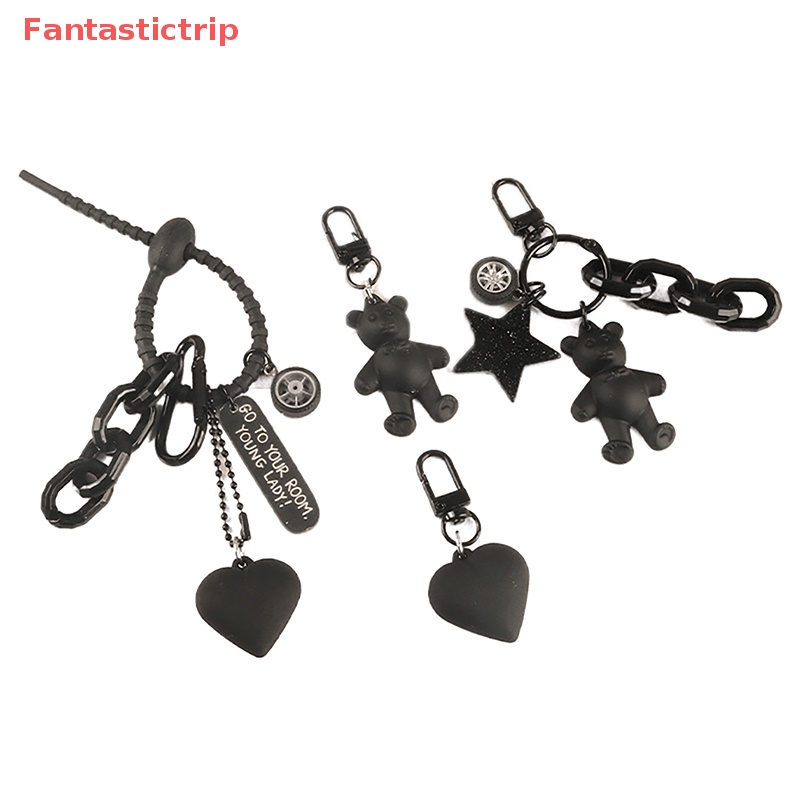 Móc Khóa Hình Nơ / Gấu Ngôi Sao Năm Cánh Xinh Xắn Mới