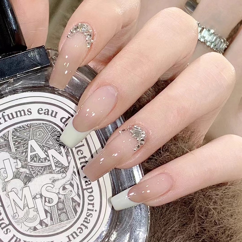 Miếng Dán Trang Trí Móng Tay Màu Gradient Thời Trang