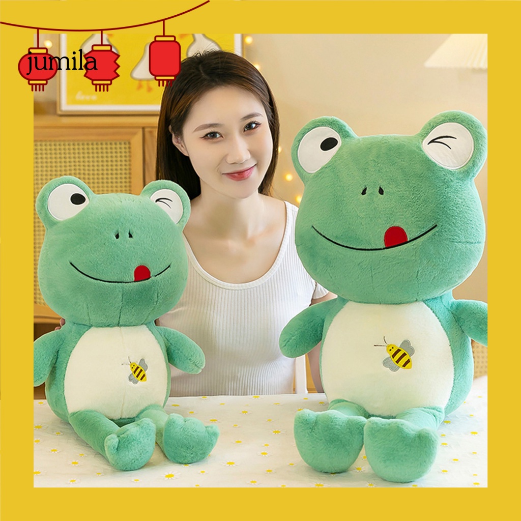 Ếch Nhồi Bông Mềm Mại Dành Cho Bé Gái