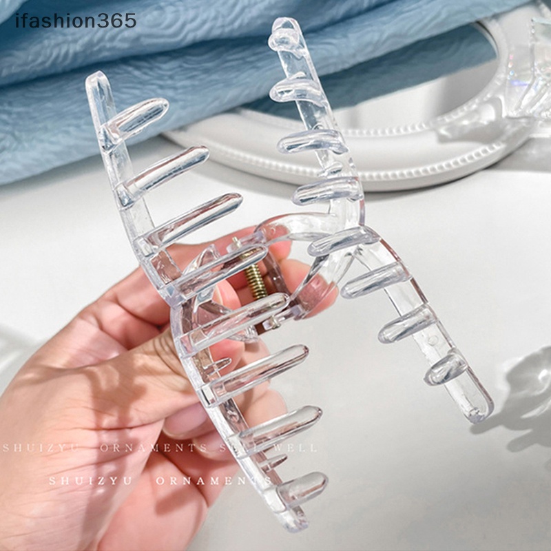 Kẹp Tóc Càng Cua Họa Tiết Hình Học Màu Gradient Thời Trang ifashion365