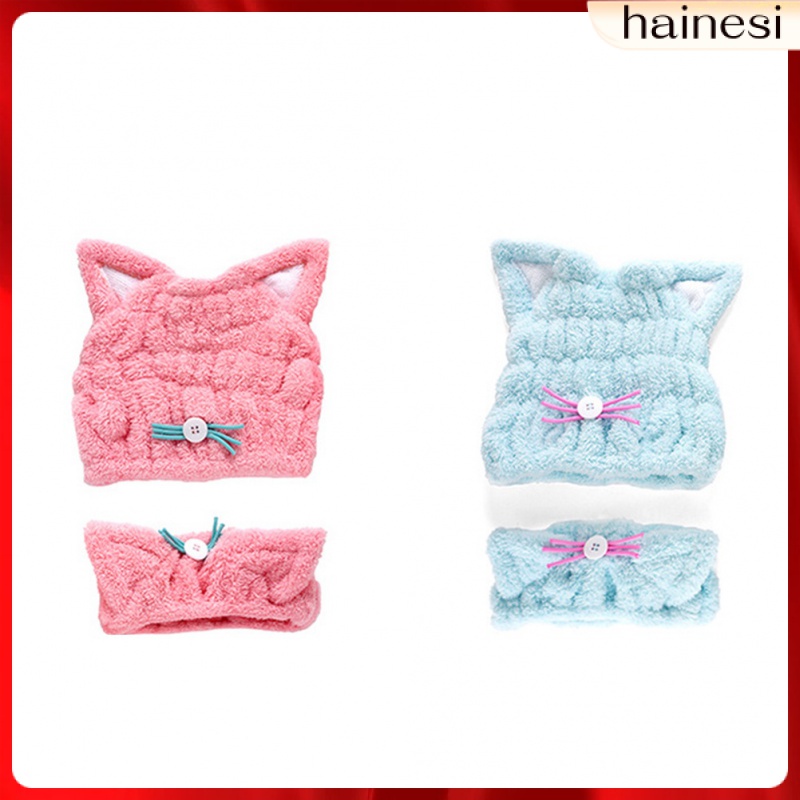 Khăn Quấn Tóc Bằng Sợi Nhỏ Thấm Hút Nước Nhanh Khô