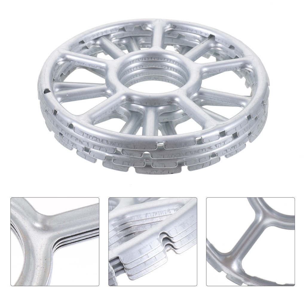 Set 4 Giá Đỡ Bếp Ga Bằng Kim Loại Chất Lượng Cao