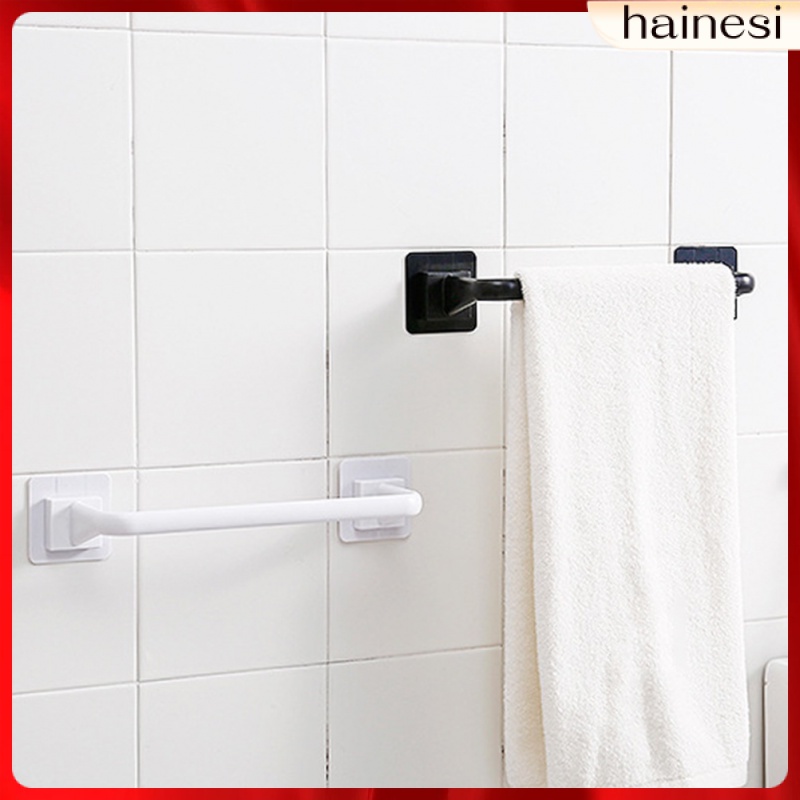 Giá Treo Khăn Tắm / Chén Dĩa 34Cm Gắn Tường Không Cần Đục Lỗ Đa Năng