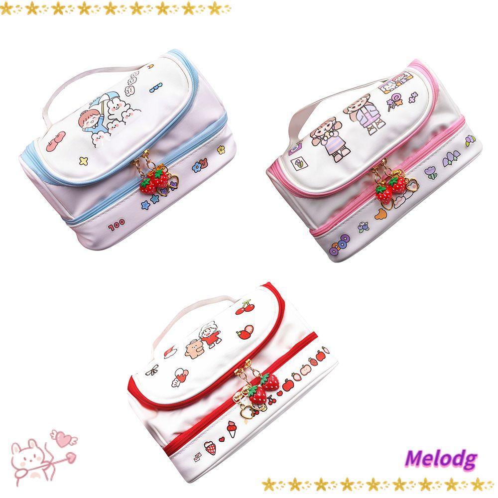 Túi Đựng Mỹ Phẩm Cỡ Lớn Hai Lớp Đa Năng Tiện Dụng