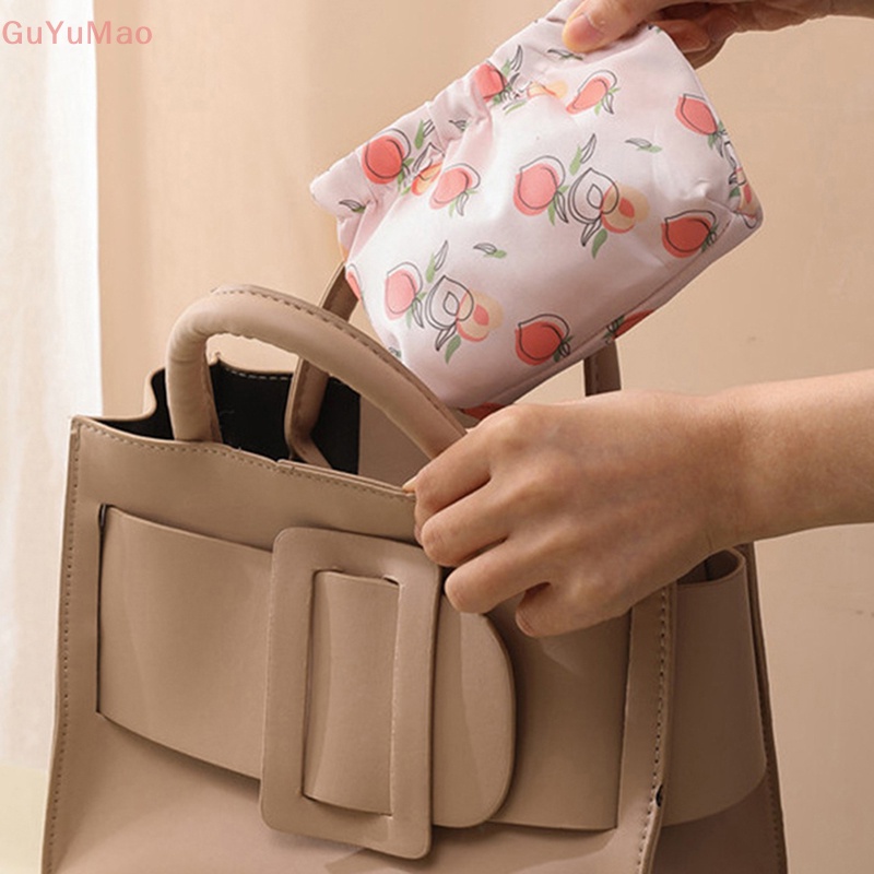 [cxGUYU] Túi Đựng Mỹ Phẩm / Thẻ Tai Nghe / Son Môi Tự Động Đóng Lại Được PRTA