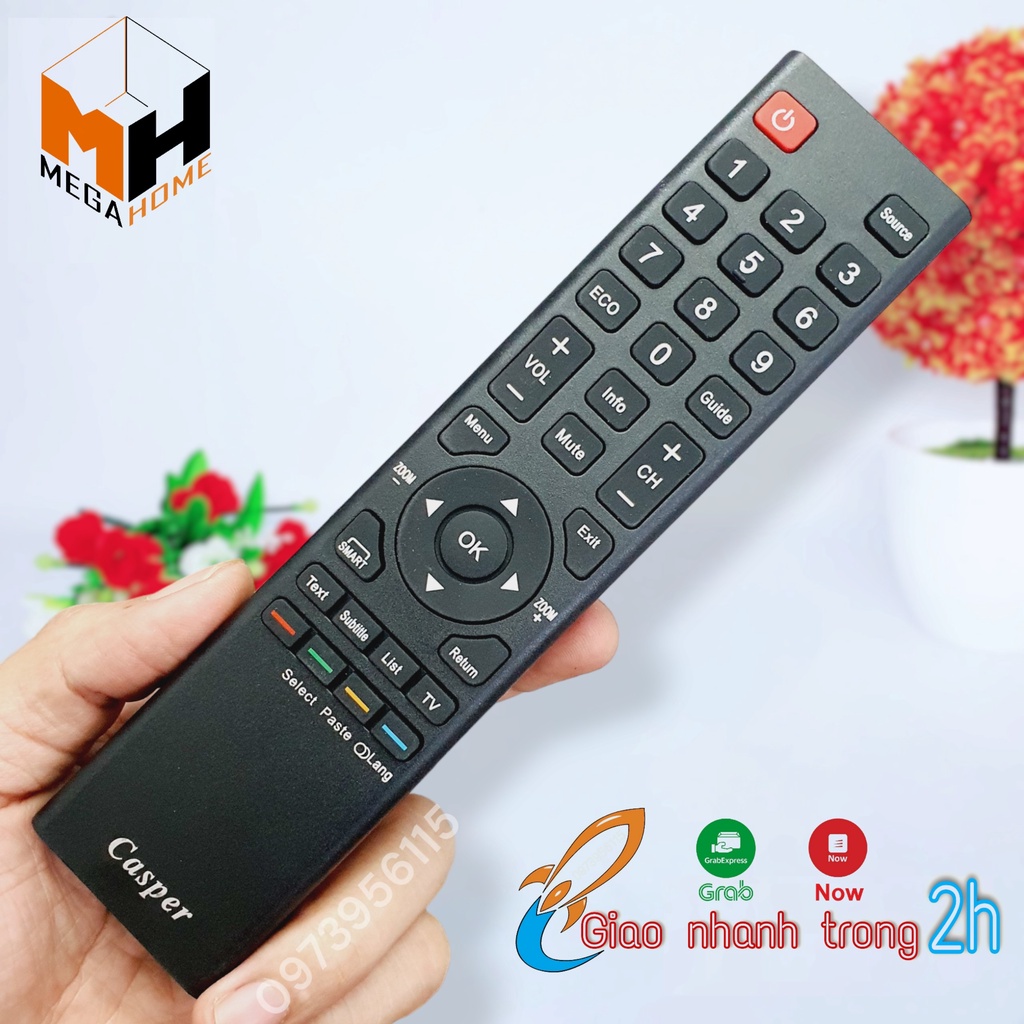 Điều khiển tivi Casper, Remote tivi Casper hàng loại 1