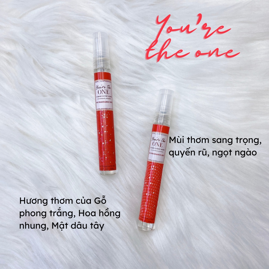 Body Mist Bath and Body Works 10ML Xịt Thơm Toàn Thân