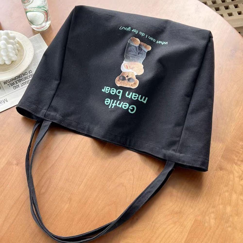 Túi vải Cỡ Lớn In Họa Tiết Thời Trang Đường Phố Cho Nữ