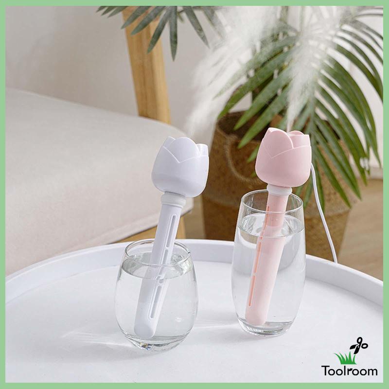 Máy Tạo Độ Ẩm Không Khí Mini Tự Động Tắt Mở Để Bàn Cạnh Giường