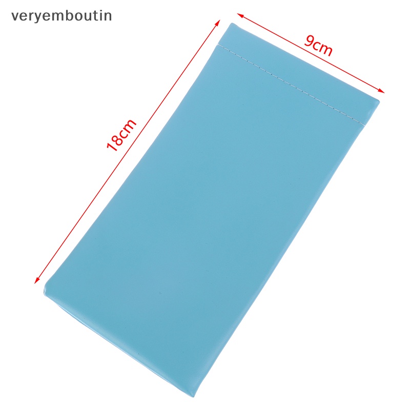 1 Hộp Đựng Kính Chất Liệu Da PU Màu Sắc Ngẫu Nhiên