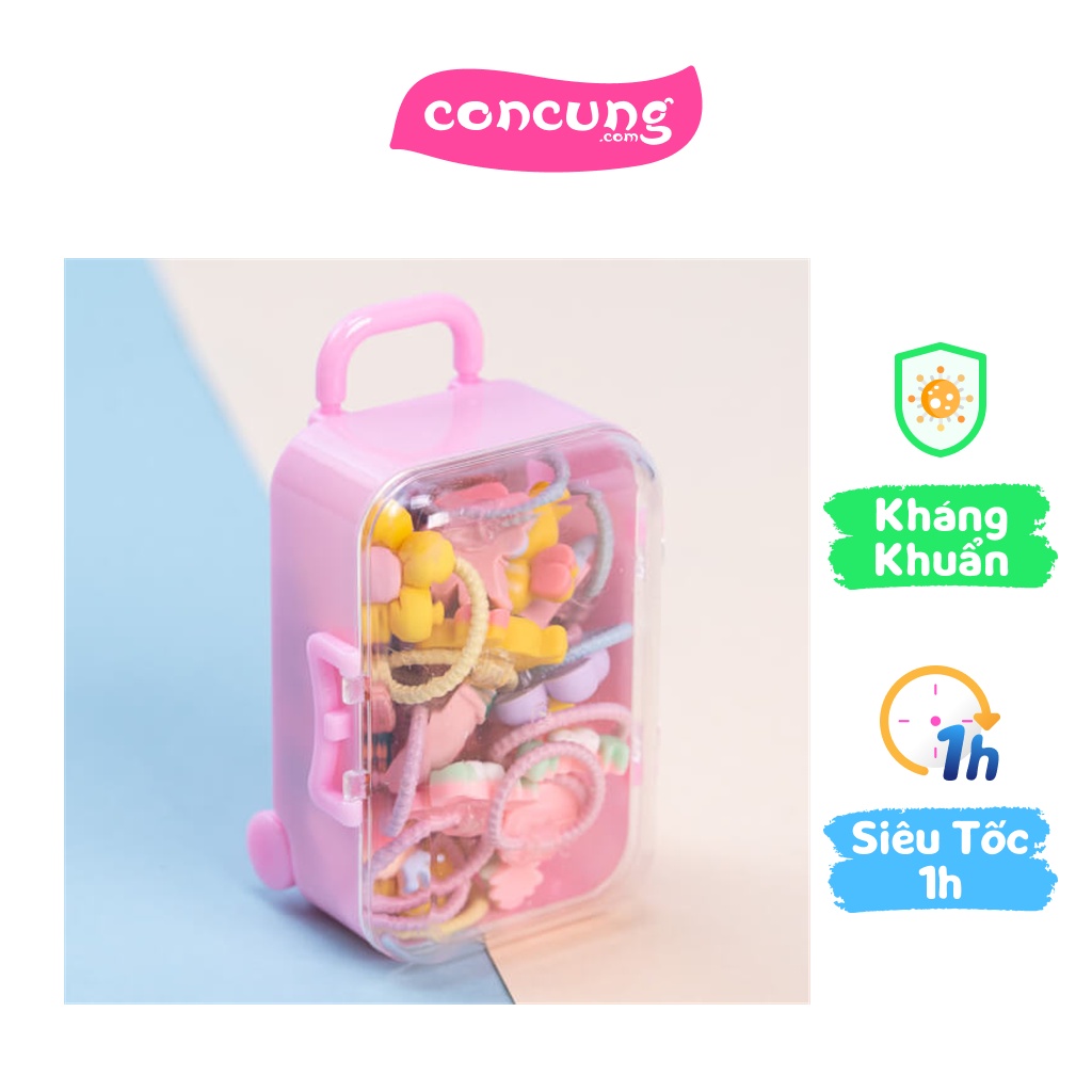Set cột tóc cho bé 20 món Animo A2109_MN038 (Nhiều màu)