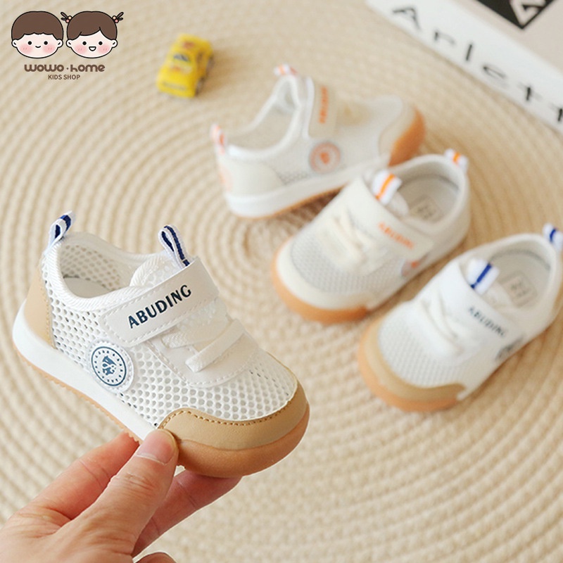 Giày Lưới Đế Mềm Cho Bé Tập Đi 0-2 Tuổi
