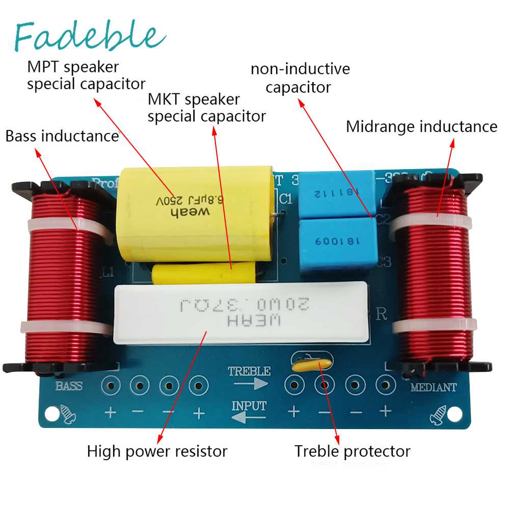 Bộ Lọc Chéo Cho Loa 3 Chiều WEAH-338 120W
