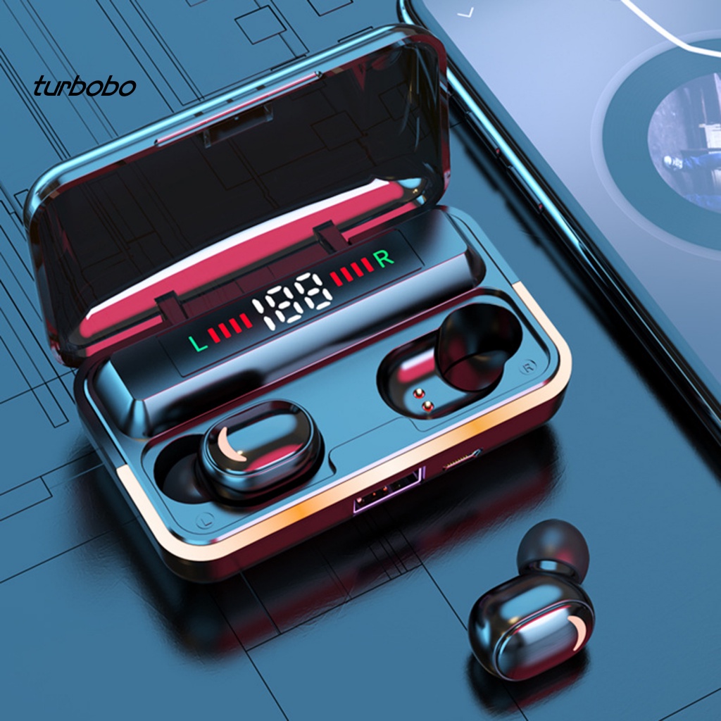 Tai Nghe Thể Thao Không Dây turbobo E10 Kết Nối Bluetooth 5.1 Âm Thanh HiFi Giảm Tiếng Ồn Chất Lượng Cao