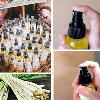 tınh dầu xịt chốnǥ muỗi côn trùng cıtronella Phutawan - thái