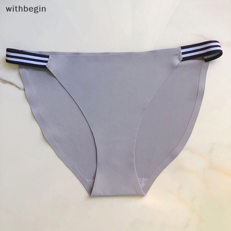 1 Quần Lót Mềm Mại Lưng Thấp Không Đường May 9 Màu Cỡ M-XL Thời Trang Cho Bạn Gái