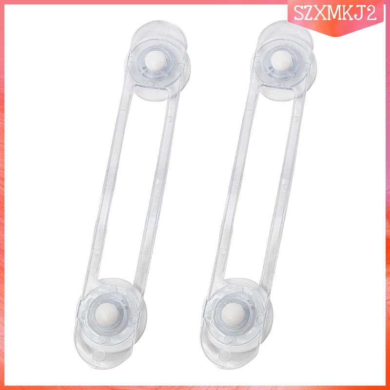 Set 2 Khóa Tủ Lạnh / Tủ Lạnh Linh Hoạt An Toàn Cho Bé szxmkj2