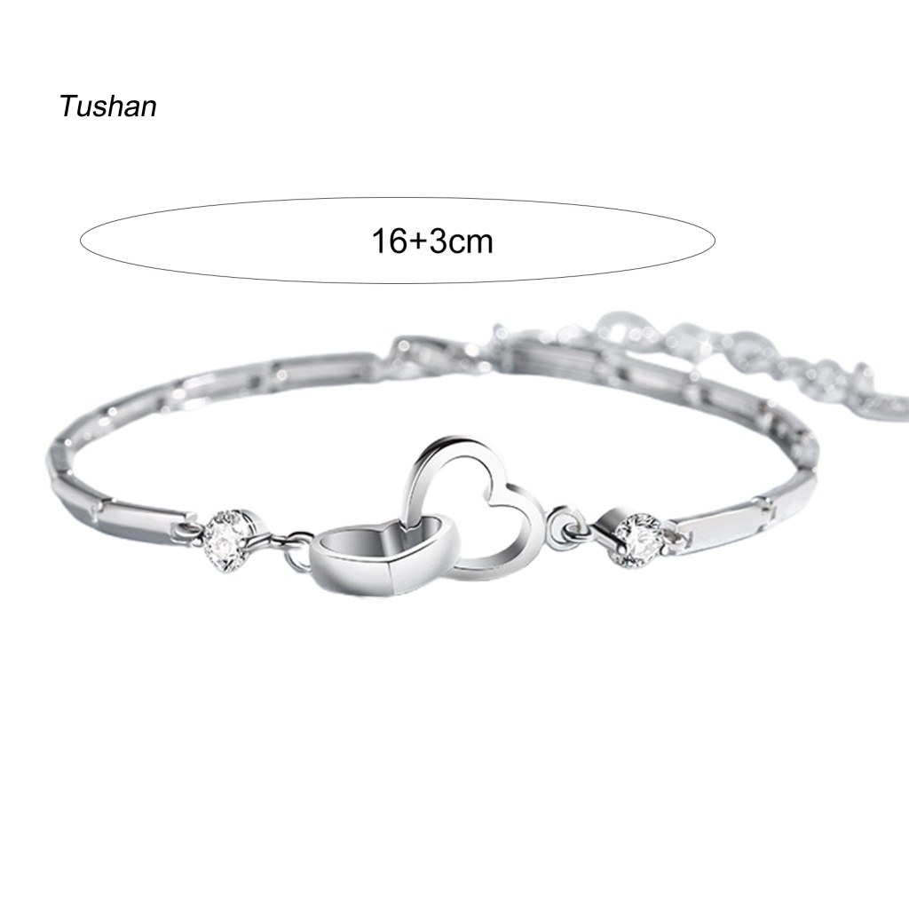 [Ts] Vòng Đeo Tay Chuỗi Xích Bắt Mắt Bằng Đồng Quyến Rũ Dành Cho Nữ