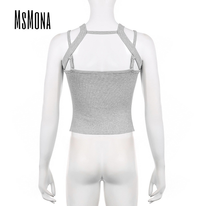 Áo Tank Top Hai Dây Màu Trơn Thời Trang 2023 Quyến Rũ Cho Nữ