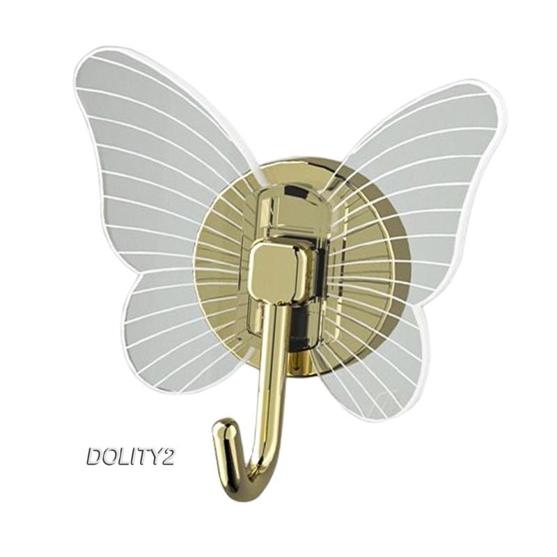 [Dolity2] Móc Dán Tường Tự Dính Hình Bướm Cho Phòng Tắm Phòng Ngủ