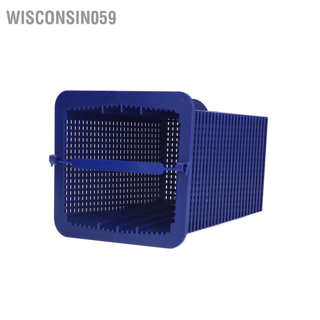 Wisconsin059 Giỏ thay thế Skimmer đựng máy bơm bể bơi bằng nhựa Phụ kiện làm sạch hiệu quả
