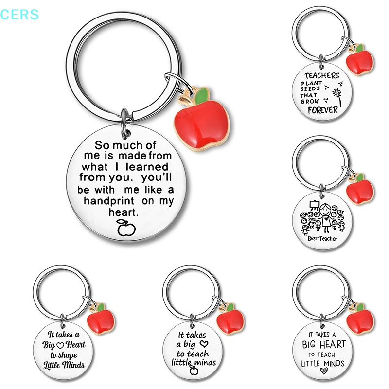 Móc Khóa Thép Không Gỉ In Chữ Thank You Thời Trang