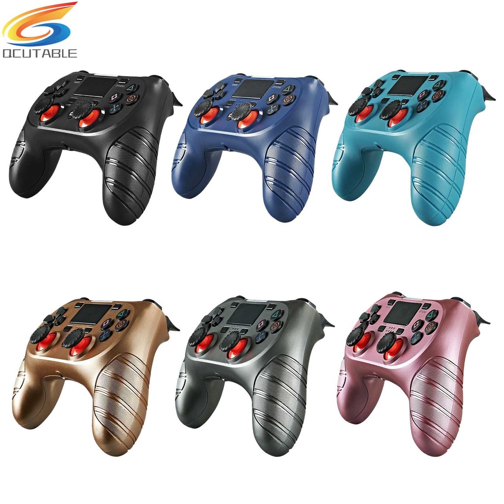 Tay Cầm Chơi Game Bluetooth 5.0 Không Dây Cho PS4 / Pro / Slim / IOS13