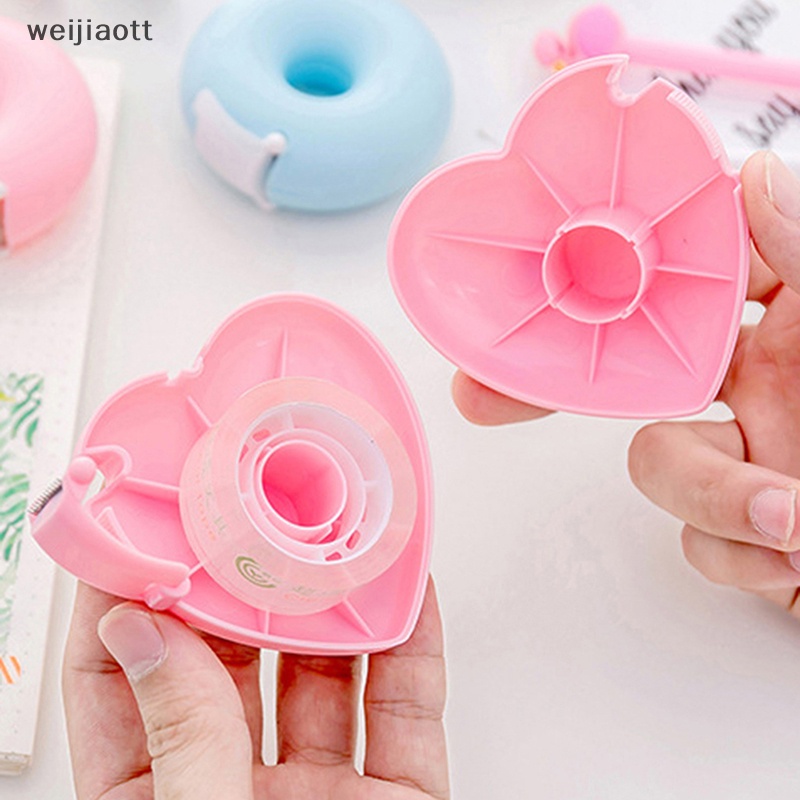 1 Dụng Cụ Cắt Băng Keo Dán Lông Mi Hình Bánh Donut Trái Tim