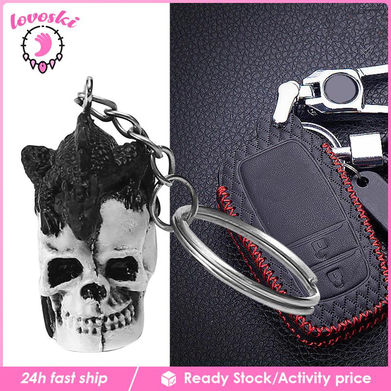 Móc Khóa Hình Đầu Lâu Thời Trang Cho Nam Và Nữ