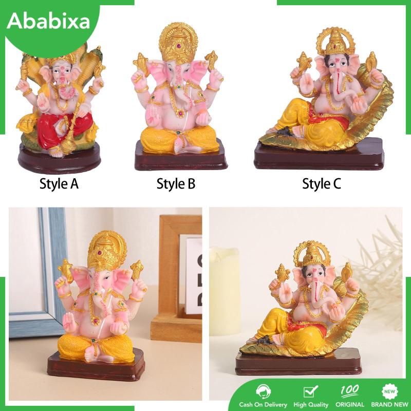 [Ababixa] Tượng Thần Voi Diwali Blessing idol Làm Quà Tặng Trang Trí Nhà Ở / Văn Phòng