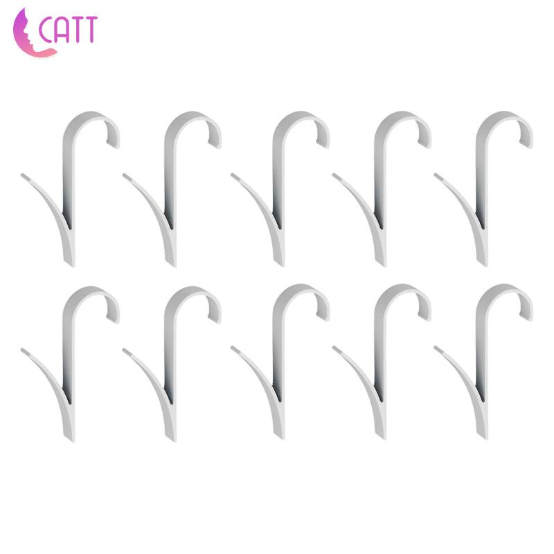 Set 10 Móc Treo Đồ Dùng / Áo Khoác / Túi Xách Tiện Dụng Cho Nhà Bếp